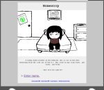  2023 bed benzthing crossover fullres jaggy_lines pastiche petscop sitting solo sprite_mode text 