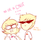  demented-sheep dirk_strider request roxy_lalonde starter_outfit 
