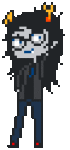 2012 animated dream_ghost feastings flash_asset fullres pixel solo starter_outfit transparent vriska_serket walksprite