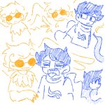 2024 atomicpuppy breath_aspect davesprite fullres godtier heir john_egbert lineart monochrome shipping sketch sprite thunderbirds