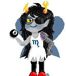  2014 8_ball animated artificial_limb fairy_dress fullres pixel solo transparent veri vriska_serket 