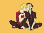  dave_strider kiss no_glasses red_baseball_tee redrom s&#039;mores shipping tavros_nitram vriscuit 