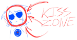  2026 blackoutbruh blush dave_strider fullres highlight_color lineart monochrome red_baseball_tee rule63 solo text 
