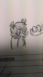  2019 aranea_serket dancestors fullres grayscale its-me-ej meme monochrome no_glasses pencil 