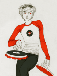  cparris dave_strider highlight_color limited_palette no_glasses red_baseball_tee solo timetables 