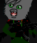  animalstuck black_rifle caliborn crossover image_manipulation meme scappy solo this_is_stupid warriors 