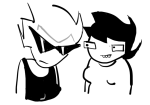  2026 dirk_strider doctoraiama fullres grayscale john_egbert june_egbert monochrome prince_of_fresh_air redrom rule63 shipping 