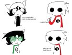  2026 burgeriguess casual cat_hat comic dave_strider fashion fullres glasses_added meme nepeta_leijon no_hat red_baseball_tee rule63 silhouette starter_outfit text thumbs_up 