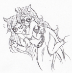  blush bromance deleted_source feferi_peixes grayscale horrorcuties hug jade_harley kappquest redrom shipping starter_outfit 