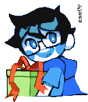  2019 animated breath_aspect fullres godtier heir john_egbert pixel solo yunicorn-corn 