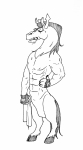 2022 crossover equius_zahhak fullres grayscale my_little_pony pen skolopendros solo sweat towel