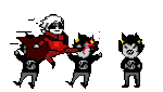 animated blood crossover dave_strider deleted_source ectobiolodaddy godtier karkat_vantas knight pixel starter_outfit time_aspect transparent unknown_crossover