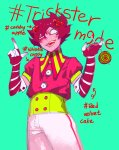 2024 dancestors darkredrice dream_ghost fullres highlight_color kankri_vantas solo spiral_sucker text trickster_mode