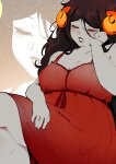  2026 aradia_megido chubstuck fashion fullres jaggy_lines orangeadia6ds sitting sleeping solo 