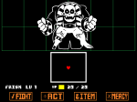 2016 artificial_limb cairo_overcoat crossover flash_asset fullres jaggy_lines lord_english poinko solo strife undertale