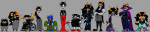 2025 alternians aradia_megido arms_crossed artificial_limb body_hair body_modification cat_hat dragon_cane equius_zahhak eridan_ampora facial_hair feferi_peixes fullres gamzee_makara gravitycoill height_chart illegal_vriska jaggy_lines kanaya_maryam karkat_vantas nepeta_leijon sitting sollux_captor starter_outfit sweat tavros_nitram terezi_pyrope troll_tail vriska_serket wheelchair