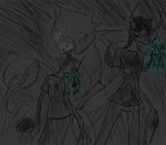  2010 crabdad crabdadsprite fullres grayscale highlight_color kanaya_maryam karkat_vantas lusus ohgodwhat shaon speculative_design sprite starter_outfit terezi_pyrope text 