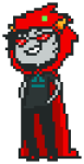 2012 dragon_cape feastings flash_asset fullres pixel solo starter_outfit terezi_pyrope transparent walksprite