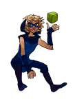  blush freckles midair perfectly_generic_object roachpatrol rogue roxy_lalonde solo transparent void_aspect 