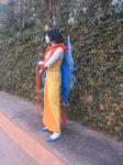2013 animated aranea_serket cosplay dancestors fullres godtier light_aspect princehess real_life solo sylph