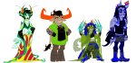 2026 action_claws animal_ears body_hair body_modification casual cat_hat fashion fullres grubscars kanaya_maryam musclestuck nepeta_leijon rainbow_drinker robolegs starter_outfit sweat tavros_nitram thekaiden123 towel troll_tail
