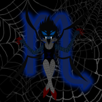 2012 au fullres guidestuck lusus silhouette solo spidermom starxrossed stheno_serket web zodiac_symbol