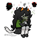 2025 ? ancestors blush book clubs dancestors diamond first_ship fullres heart meulin_leijon mintofhtagn silhouette sitting spade starter_outfit text the_disciple the_sufferer