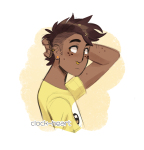  2018 body_modification broken_source casual clock-heart fashion freckles fullres headshot humanized solo tavros_nitram 