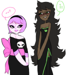  3_in_the_morning_dress black_squiddle_dress guns_and_roses heart jade_harley mike redrom rose_lalonde shipping transparent 