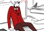 2015 crows dave_strider flash_asset fullres ikimaru red_plush_puppet_tux sitting solo