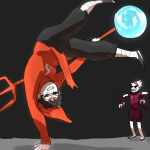  2014 crocker_corruption crocker_war_fork dancing dirk_strider fullres godtier heart_aspect jane_crocker life_aspect maid paperseverywhere prince skaia tiaratop upside_down 