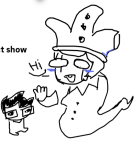  2026 doctoraiama fullres grayscale highlight_color john_egbert lineart nannasprite sprite text word_balloon 