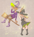  book checked halloweenstuck hat rose_lalonde roxy_lalonde 
