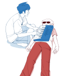  1s_th1s_you 2025 d2d2d dave_strider fullres instrument john_egbert lying sitting starter_outfit 