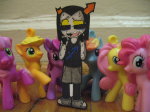  crossover equius_zahhak my_little_pony papercraft pitch ponies real_life solo 
