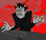  2020 computer jaggy_lines karkat_vantas radicaldude42 solo starter_outfit wut 