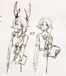 2019 classicteacup fanfic_art fullres grayscale hamifi_hekrix humanized multiple_personas pencil sketch solo starter_outfit vast_error