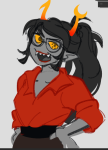  2024 alternate_hair fashion fullres onlysushicat solo vriska_serket 
