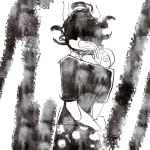  2020 back_angle carrying fullres gamzee_makara grayscale lil_cal sketch starter_outfit xigrif 