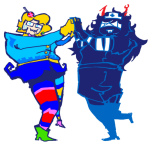  2026 beforus_ancestors blindfold c1ubdeuce chubstuck fullres holding_hands john_egbert june_egbert lamplady_swansong redrom ship_name_needed shipping silhouette starter_outfit trickster_mode web 