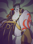 2016 body_modification fantroll fullres low_angle nsfw_source planetofjunk scars solo