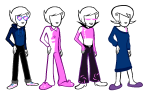  2026 candy_timeline chris0001110 fullres hautest_couture homestuck:_beyond_canon hoodie_killer_supreme jaggy_lines meat_timeline mom_casual roxy's_heart_shades roxy_lalonde solo sprite_mode transtuck voidy_sweatshirt 