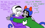  2025 animated cat_hat dorkschreiter fullres jaggy_lines nepeta_leijon oglopussy rose_lalonde shipping starter_outfit text 