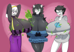  2016 aspect_powers blush dogtier dress_of_eclectica fullres jade_harley jane_crocker planetofjunk rose_lalonde starter_outfit velvet_squiddleknit wonk 