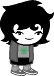  2017 fullres hiveswap insufferableoracle jaggy_lines joey_claire solo sprite_mode starter_outfit transparent 