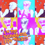  dirk_strider headshot multiple_personas sharkdaze solo strong_outfit 