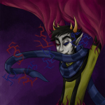  2012 au bondage clothingswap erisol fanfic_art fullres no_glasses psionics robotwwizard shipping sollux_captor solo 