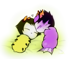2013 blush eridan_ampora erisol fullres grubs heart lying no_glasses q-dormir redrom shipping sleeping sollux_captor sweat