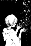  back_angle godtier grayscale rose_lalonde seer solo underneaththeglitterball 