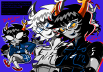  2022 3d aranea_serket dancestors dream_ghost eyepatch fairy_dress fullres mindfang_dress prosciuttoon serkets starter_outfit sufferer_necklace text twitter vriska_serket web 